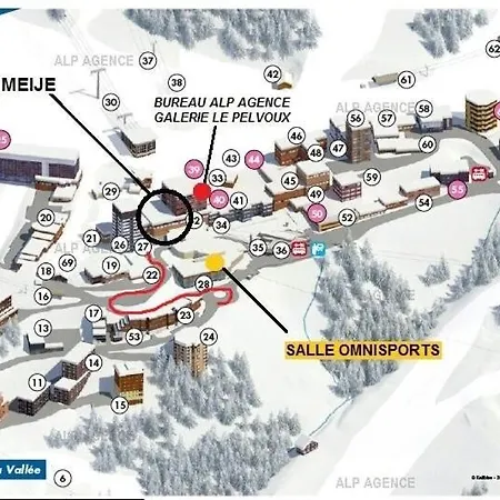 Apartamento La Meije - En Souplex 4/5 Personnes - La Meije - R3mje - Plagne Centre Mae-3044